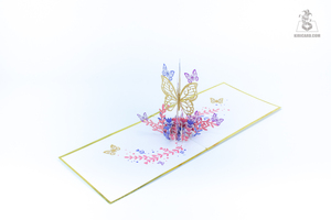 Cartes de voeux artisanales pop-up 3D Art en papier créatif sur le thème des animaux pour événements, fêtes, festivals, occasions spéciales, cartes-cadeaux - Product Image 6