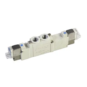 SY5320-5DZE-C6 SY series China Manufacturer 24V DC built-in strainer VALVE SOLENOID 5 PORT