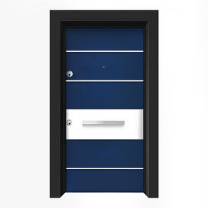 <span class=keywords><strong>Porte</strong></span> pivotante <span class=keywords><strong>d</strong></span>'<span class=keywords><strong>entrée</strong></span> commerciale de sécurité en acier blindé de style turc moderne avec prévention des incendies de surface finie 60% - Product Image 1