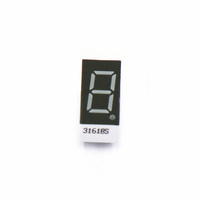 Layar Dalam Ruangan 0.36 Inci Digit Tunggal 7 Segmen Tampilan Digital LED Houkem-3611-AY