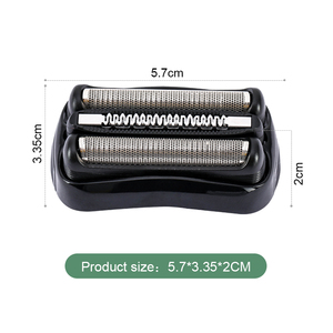 Cabezal <span class=keywords><strong>de</strong></span> Repuesto para Afeitadora Eléctrica Compatible con <span class=keywords><strong>Braun</strong></span> <span class=keywords><strong>Serie</strong></span> <span class=keywords><strong>3</strong></span> 21B/21S/32B/32S, Cuchilla <span class=keywords><strong>de</strong></span> Malla 300S 301S 310S 320S 330S 340S 360S - Product Image 3