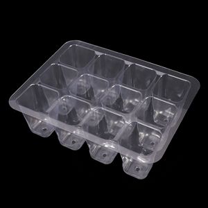 Plateau de semis en PP multi-cellules Plateau de culture pour pépinière intérieure Mini serre Boîte de culture pour plantes Kit de propagation des succulentes - Product Image 2