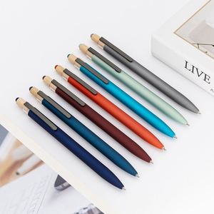 Multi-Functional Creative Office Gel <b>Pens</b> Plastic Frosted Signature <b>Pens</b> for Advertising Print <b>Color</b> Spray-Coated Business Gel - Product Image 2