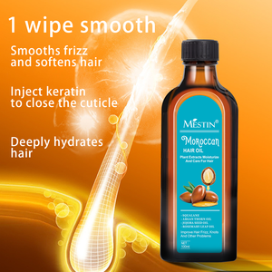 Olio per la Crescita e la Riparazione dei <span class=keywords><strong>Capelli</strong></span> all'Olio di Argan 100ml, Etichetta Privata Personalizzata, Nutriente e Idratante per la Cura del Cuoio Capelluto, Protegge i <span class=keywords><strong>Capelli</strong></span> Danneggiati - Product Image 4