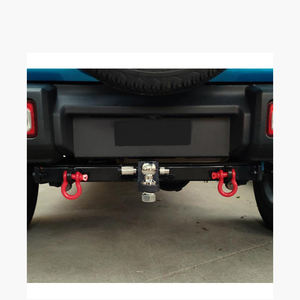 Gancio di <span class=keywords><strong>Traino</strong></span> in Acciaio Maiker per Suzuki Jimny 2019, Gancio Originale per Rimorchio <span class=keywords><strong>Auto</strong></span> 4x4, Accessori <span class=keywords><strong>Auto</strong></span> - Product Image 1