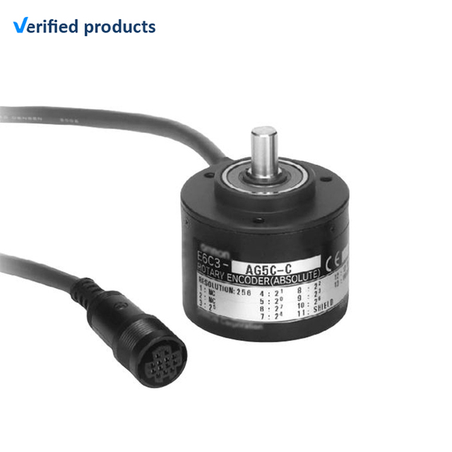 Rotary Encoder, Absolute, NPN Open Collector, 12 to 24 VDC E6C3-AG5C-C 360P/R 2M