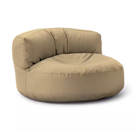 OEM/ODM Offre Spéciale forme de demi-lune nouveau design pouf de meubles pouf d'extérieur pour adultes
