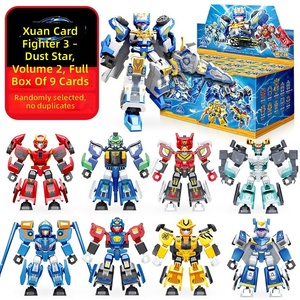 Card Fighter 3 Bloques de Construcción Nivel Celestial Ola 2 Rey Relámpago Deslumbrante Figura Transformable de Bloques Caja Sorpresa Regalo de Cumpleaños - Product Image 1