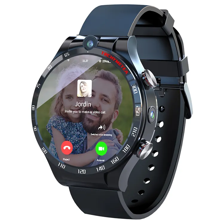 High Quality Support Pedometer Google Play Services Supported Smart Watch With Camera And Sim Card Slot