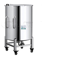 Réservoir de stockage de sauce au fromage Guanyu en acier inoxydable, norme GMP, pour liquides alimentaires et boissons, cuve de réaction statique
