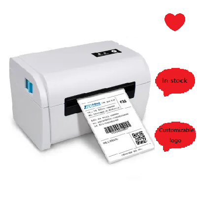 Direct Thermal Barcode Label Printer 3/4 Inch (72mm) Paper USB Interface 203dpi High-Speed Printing for Shipping Labels