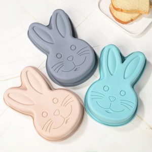 <span class=keywords><strong>Molde</strong></span> de Silicona para Pastel de Conejo Gigante HY, <span class=keywords><strong>Molde</strong></span> para Hornear con Forma de Conejo de Pascua - Product Image 2
