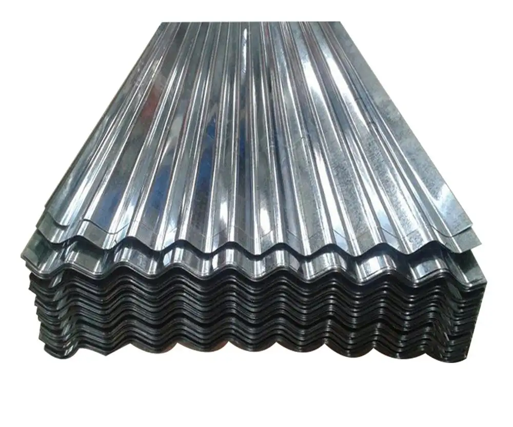 Vuelos de la hoja de Metal Roofing materiales galvanizado Zinc corrugado de hoja de techo