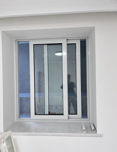 Fenêtres UPVC coulissantes résistantes aux chocs <span class=keywords><strong>Fenêtre</strong></span> coulissante de sous-sol en vinyle à double <span class=keywords><strong>vitrage</strong></span> <span class=keywords><strong>Fenêtre</strong></span> en <span class=keywords><strong>PVC</strong></span> insonorisée - Product Image 6