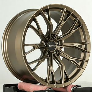 Rines SRDBmw de 19 Pulgadas 5*120/114.3/120, Ruedas Forjadas Ligeras para Tesla Model <span class=keywords><strong>S</strong></span> X 3/Y Novitec Huracan Mercedes Audi VW <span class=keywords><strong>Macan</strong></span> - Product Image 3