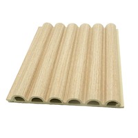 Panneaux muraux WPC modernes de haute qualité pour villa, chambre, salon et hall, avec solutions de design graphique