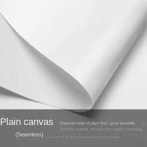 L'usine vend des toiles blanches tendues unies larges, modèles <span class=keywords><strong>3D</strong></span>/5D/8D/12D, consommables PW pour les fresques de Yu Aihe - Product Image 2