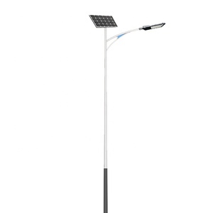 50w 80w 100w Led <b>Pole</b> All-in-one Solar Hybrid Solar Street <b>Light</b> Hybrid Solar Wind Street <b>Light</b> - Product Image 3