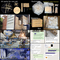 Faible coût d'expédition accessoires de mariage passerelle mariage route fleur support sur Table cristal pièce maîtresse pour la décoration de mariage