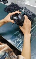 Caméra de sécurité agricole 4G solaire HD à triple objectif 360 degrés avec surveillance mobile à distance pour vergers et surveillance domestique