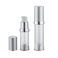 Empty 6ml 10ml Custom AS Cosmetic Toner Bottle Airless Pump Lotion Bottle
