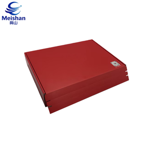 Coffret cadeau de Noël personnalisé Meishan avec écharpe, boîte pomme, carte de vœux et boîte d'expédition avec logo imprimé à chaud - Product Image 5