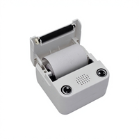 58mm Printer Termal Portabel dengan Layar LCD Mini AI Thermal Printer untuk Pencetakan Suara/Foto/Teks/Gambar
