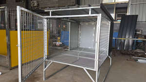 Premium çalışma köpek kutuları yüksek kaliteli büyük köpek kulübesi yükseltilmiş köpek kulübesi - Product Image 5