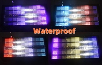 Étanche Disco Party Stage Cool White et RGB LED Lumière stroboscopique