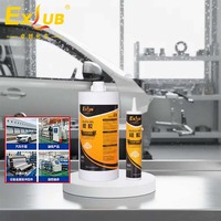 EXLUB 724 Deoxime Mastic silicone organique monocomposant pour l'étanchéité des vitres extérieures automobiles et des équipements industriels
