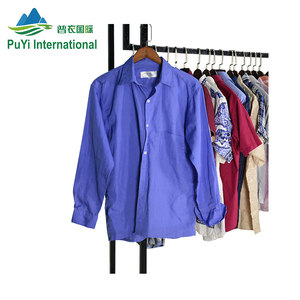 Abbigliamento all'ingrosso da Guangzhou: Camicie a maniche lunghe a righe da <span class=keywords><strong>uomo</strong></span>, vestibilità regolare, usate, in balle, per la vendita <span class=keywords><strong>online</strong></span> - Product Image 3