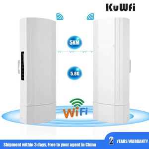 OEM al aire libre <span class=keywords><strong>Wifi</strong></span> extensor 5km de largo alcance 5,8G 900Mbps CPE puente inalámbrico con antena 14dBi - Product Image 2