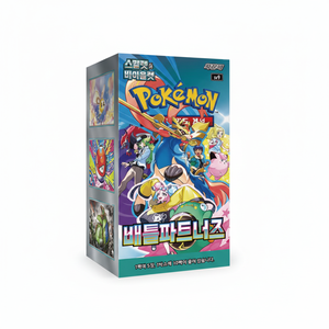 Boîte de 30 paquets de cartes Pokémon SV9 Battle Partners, 150 cartes TCG en papier, fabriquées en Corée pour les fêtes - Product Image 2