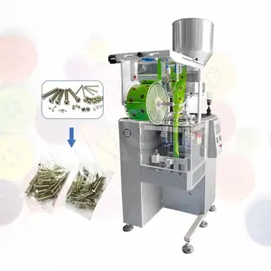 HNOC Full Automatic VFFS Bag Screw Plastic Mix Granule 100 G Carbon Pack Vertical Fill and Seal Machine