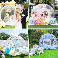 Dôme transparent gonflable, bulles gonflables, maison de bulles, extérieur, haute qualité, pour fête, mariage, événement