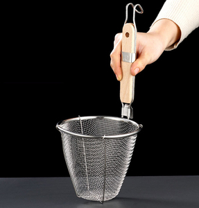 ที่กรองแ<span class=keywords><strong>บ</strong></span><span class=keywords><strong>บ</strong></span>ตะแกรงอเนกประสงค์สำหรั<span class=keywords><strong>บ</strong></span>ทอดเฟรนช์ฟรายส์พร้อมตะกร้า - Product Image 5