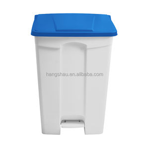 سلة قمامة 68 لتر عالية الجودة سلة قمامة بلاستيكية بعجلات ملائمة للحدائق مع عجلات - Product Image 6