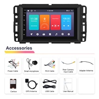 Podofo Android autoradio 2 Din 7 ''Autoradio GPS WIFI Radio FM pour Chevrolet/Avalanche/Equinox/Impala/Buick/GMC/HUMMER