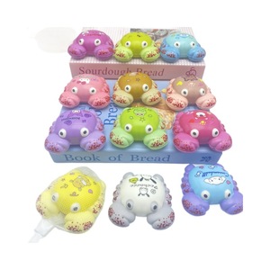 Jouets de petite <span class=keywords><strong>tortue</strong></span> et de crabe pour enfants, plaisir de pincement, rebond lent, sacs aveugles anti-stress, correspondance des couleurs, lueur dans le noir - Product Image 5