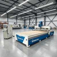 Machine de découpe et de gravure CNC pour panneaux composites en aluminium (ACP/ACM) avec rainurage en V, idéale pour la fabrication de murs rideaux et de signalétique