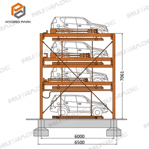 Thiết bị đỗ xe nhiều tầng công viên ngoài trời Câu Đố hệ thống đỗ xe - Product Image 3