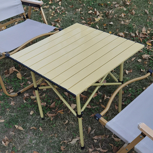 <b>Outdoor</b> Foldable <b>Table</b> for Camping Picnic <b>BBQ</b> Modern Iron Metal Design for Gym Exterior Use by <b>Outdoor</b> Furniture Company - Product Image 2