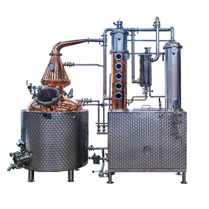 80L Hot Sale Mini Distillatore Erbe Aromatiche Machine Gin Distillation Still Equipment Rose Water Distiller