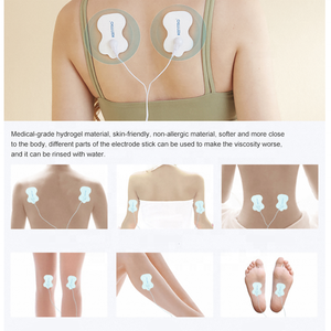 Alat stimulasi otot Unit TENS pijat tubuh mesin terapi <span class=keywords><strong>Digital</strong></span> pemijat otot electrosperator pereda nyeri - Product Image 4