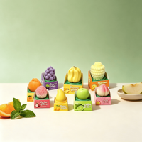 Vente directe usine Chine – Gros en gros de glaces en forme de fruits : fraise, citron, banane, pomme, raisin, litchi, pêche