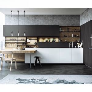 Ensemble d'armoires de cuisine suspendues au design haut de gamme avec appareils électroménagers <span class=keywords><strong>Allure</strong></span> à Guangzhou - Product Image 5