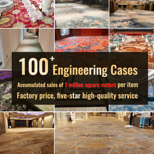 Alfombra de Oración Moderna para Mezquita, Precio al por Mayor, Alfombra Islámica de Nailon Antideslizante, Uso Comercial, Lavable e Inodora - Product Image 6