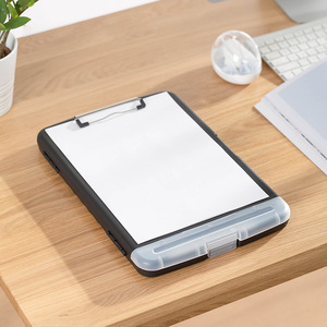 Chất Lượng Tốt <span class=keywords><strong>Clipboard</strong></span> Với Pen Chủ Lưu Trữ Nhựa Có Thể Gập Lại <span class=keywords><strong>Clipboard</strong></span> Thư Mục - Product Image 3