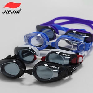 Lunettes de natation Jiejia Ah100 pour adultes, anti-buée, étanches, ajustement universel, gris, noir, rouge, blanc, violet, bleu - Product Image 3