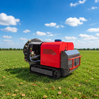 Pulvérisateur agricole RC sur chenilles UCARRY URS200 200L avec réservoir sous pression 280kg, haute sécurité, pour utilisation en verger